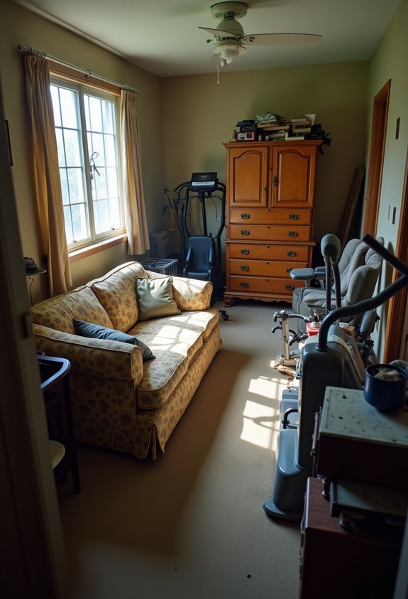 avoid unnecessary clutter accumulation