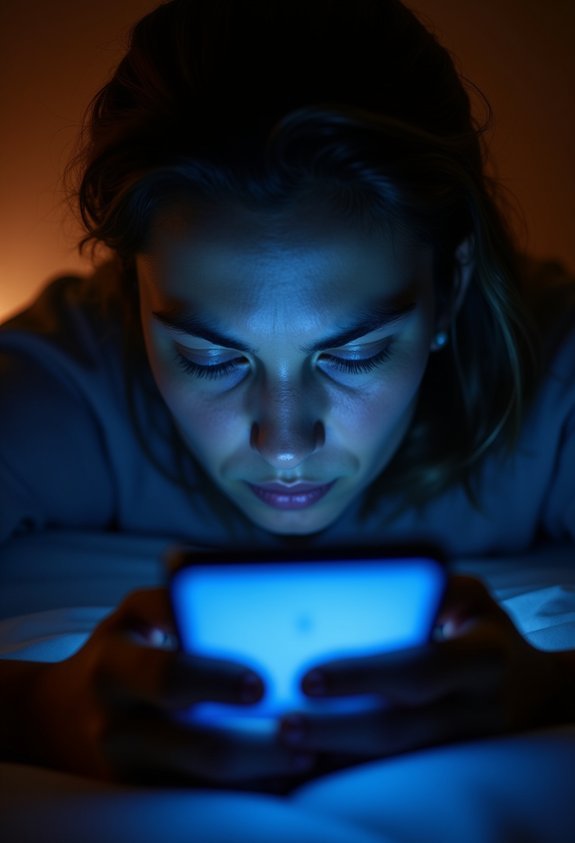 blue light disrupts sleep
