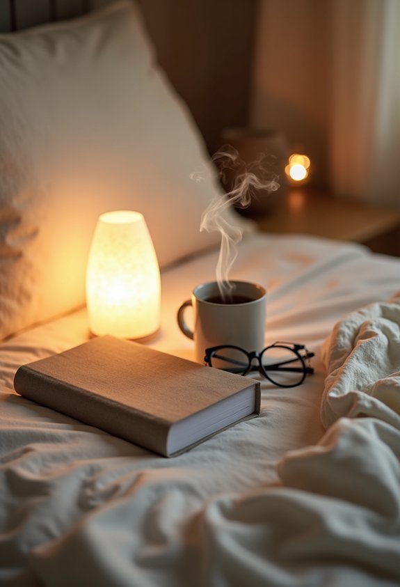 calming evening wind down routine