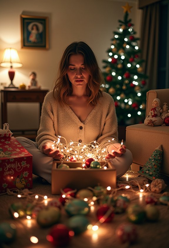 clutter steals holiday joy