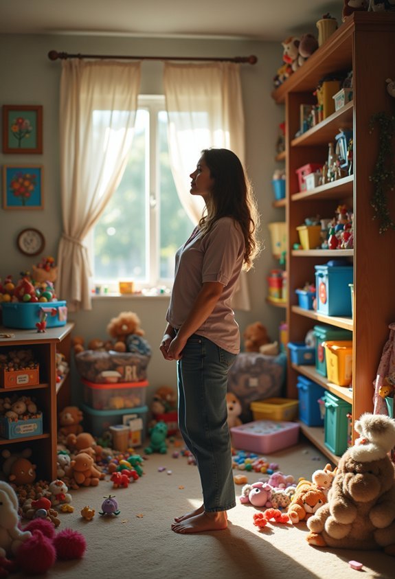 cluttered room heavy fatigue