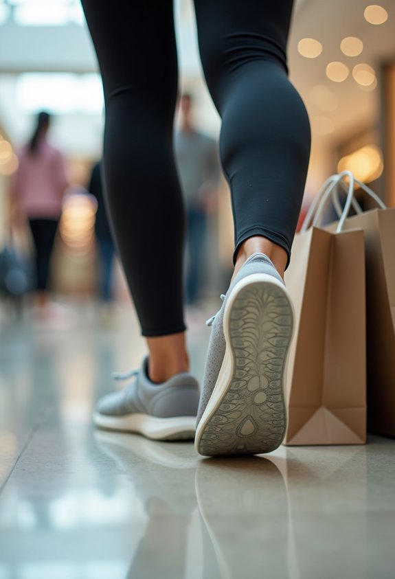 comfortable clothing and footwear