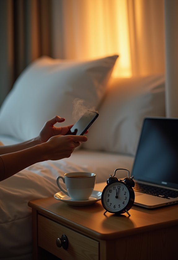 consistent bedtime wind down routine