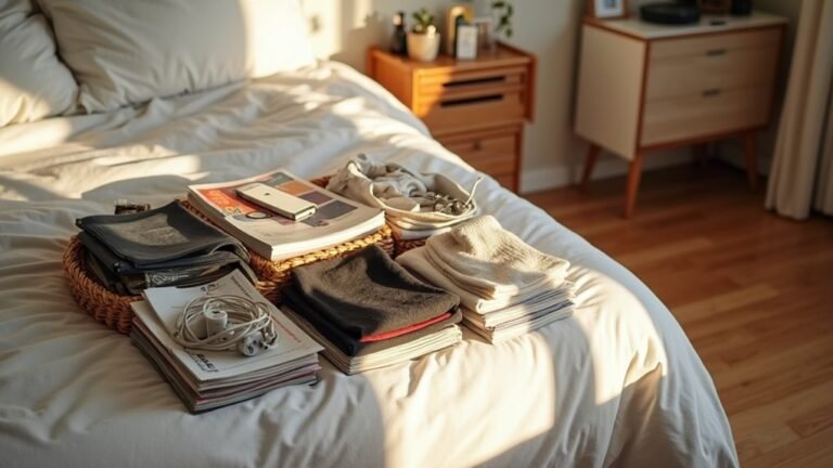 declutter bedroom items tonight