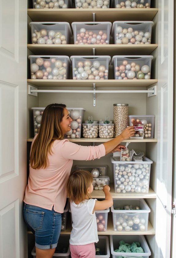 declutter holiday decorations efficiently