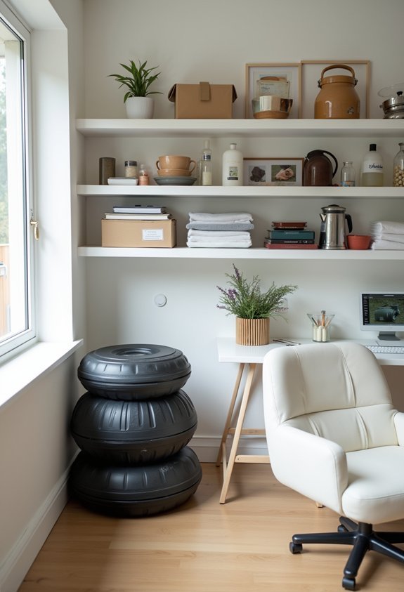 declutter just in case items