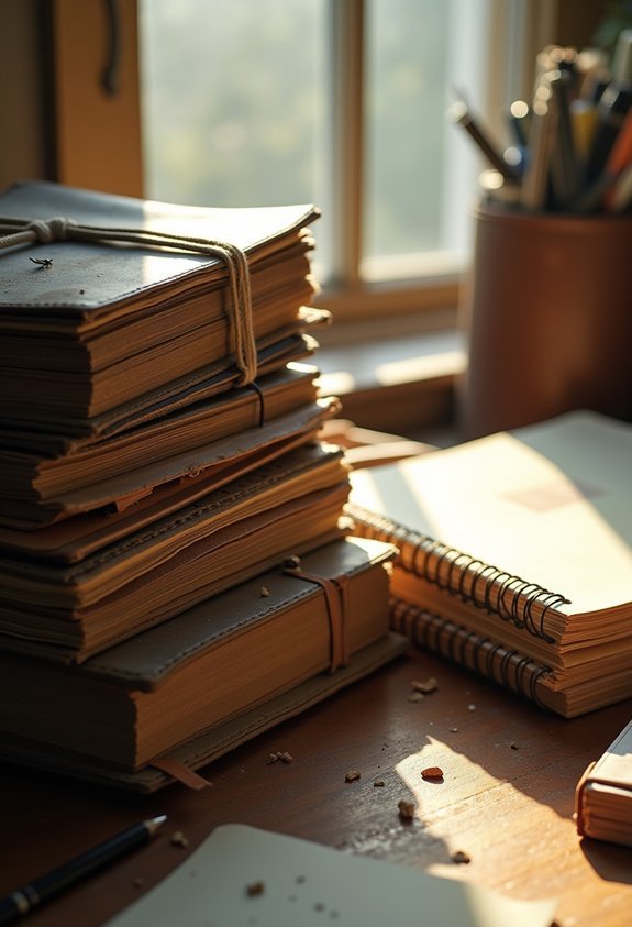 declutter your stationery collection