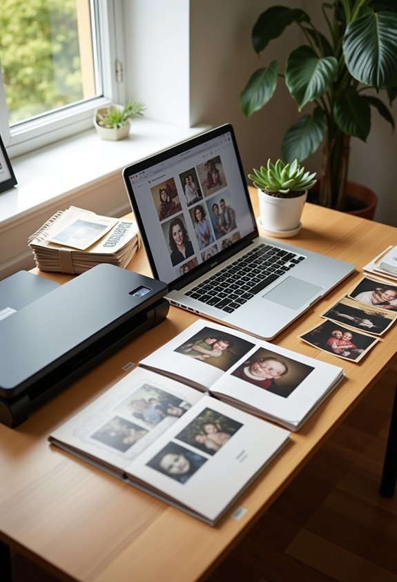 digitize and organize memories