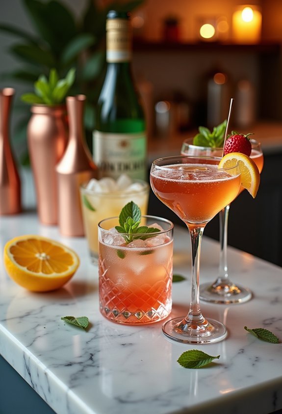 diy cocktail mixology evening