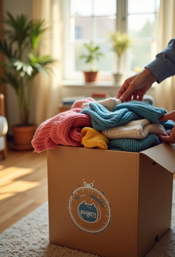 donate declutter simplify help