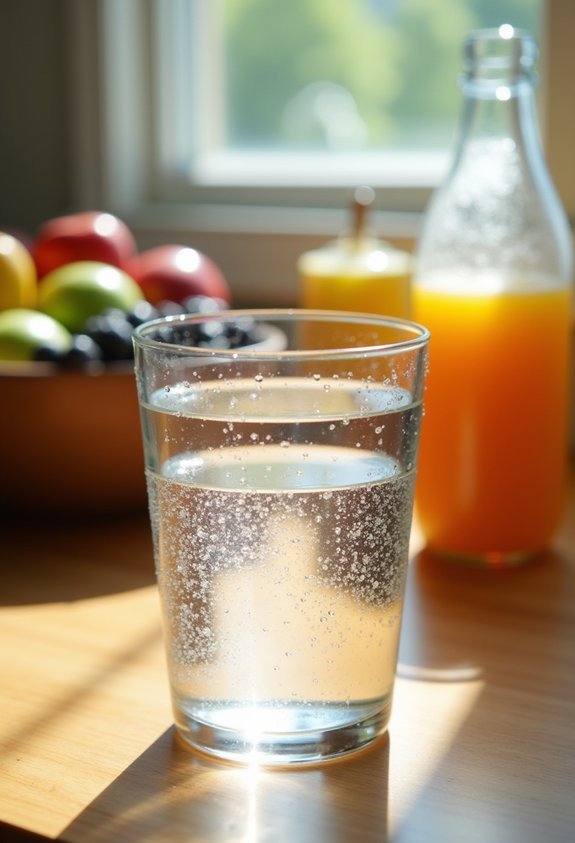 drink water before sugar