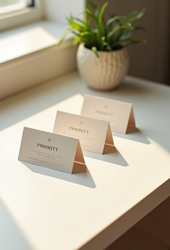 focus on three priorities