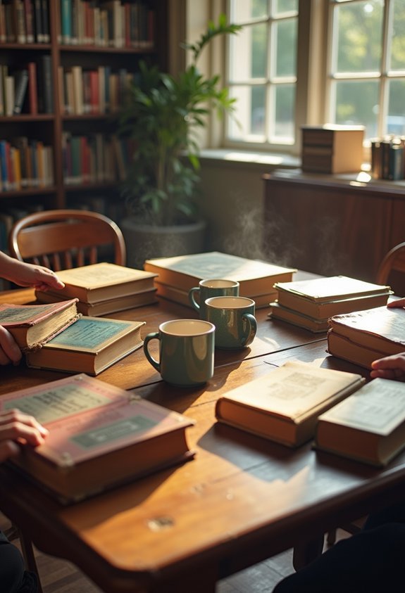 free literary discussions abound