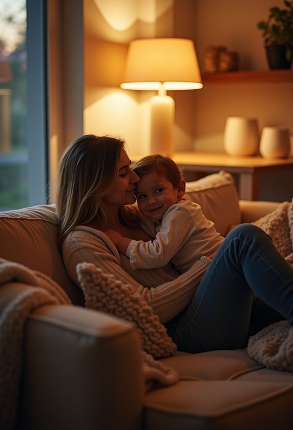 gentle connections foster relaxation