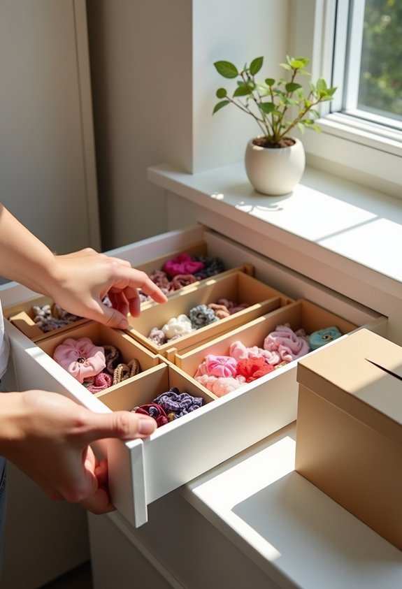 gentle decluttering of items