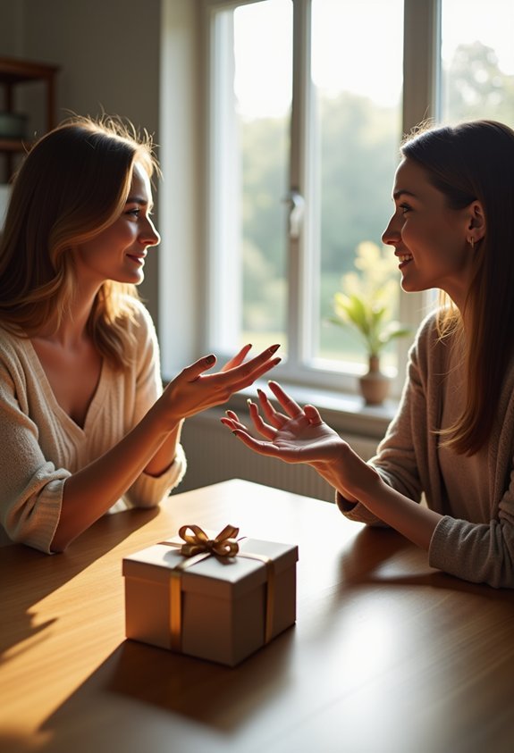 honest gift giving conversations