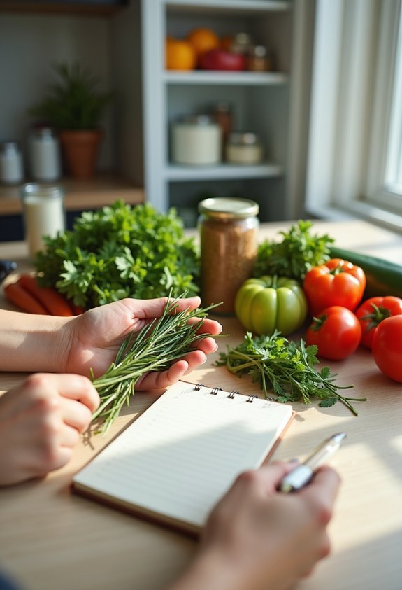 inventory before grocery shopping