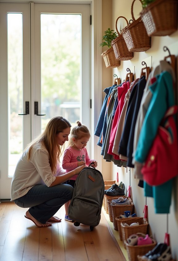 kid friendly organizational systems