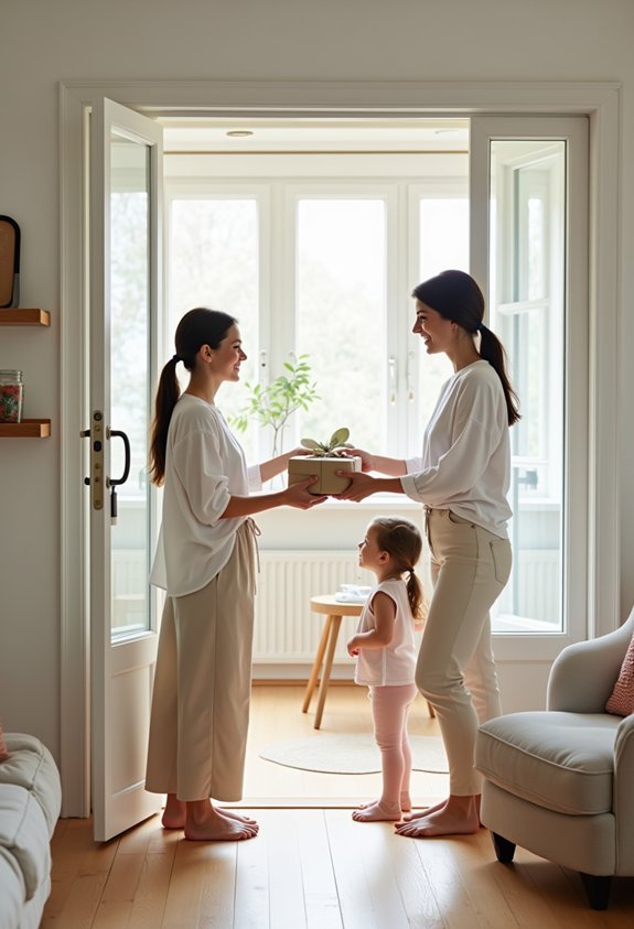 less possessions more giving