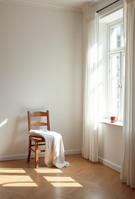 living with less clutter