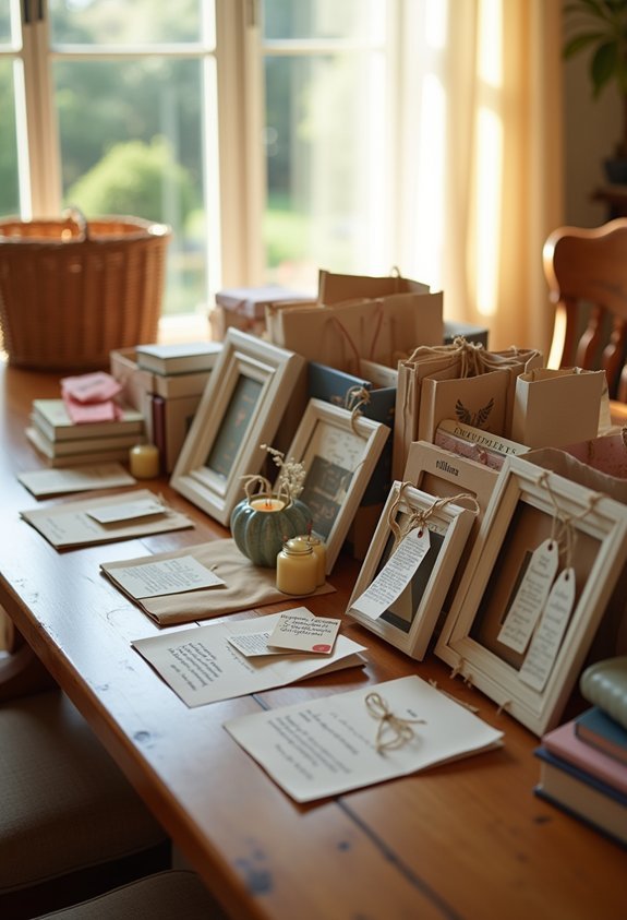 meaningful gift exchanges encouraged