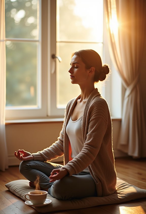 mindful breathing for mornings