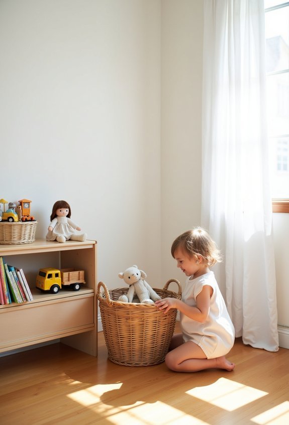 mindful toy sorting process