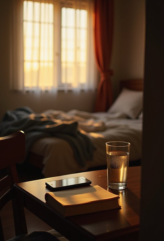 morning chaos and exhaustion