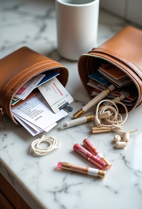 organize your handbag essentials