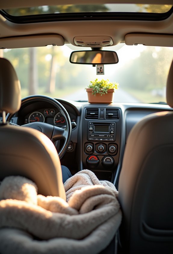 organized clean safe vehicle
