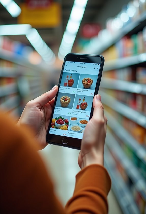 photograph your shopping list