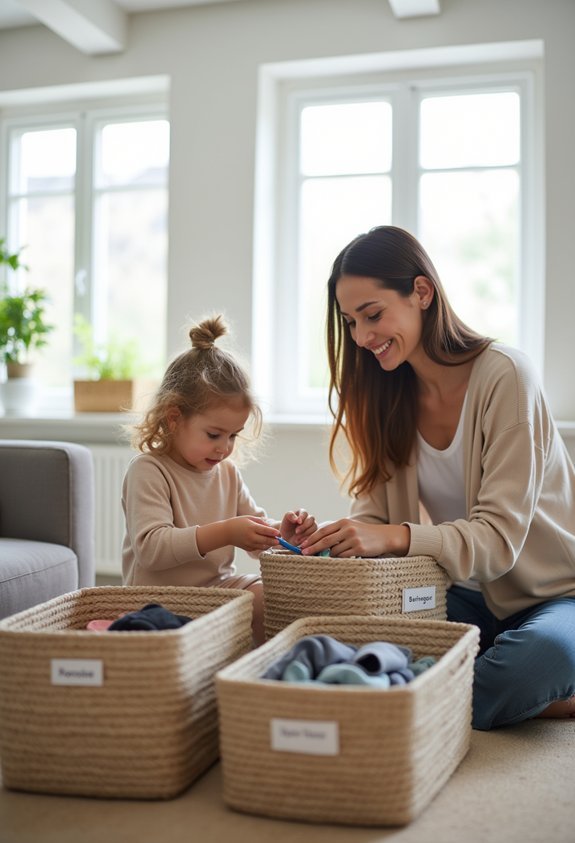 quick low stress declutter sweep