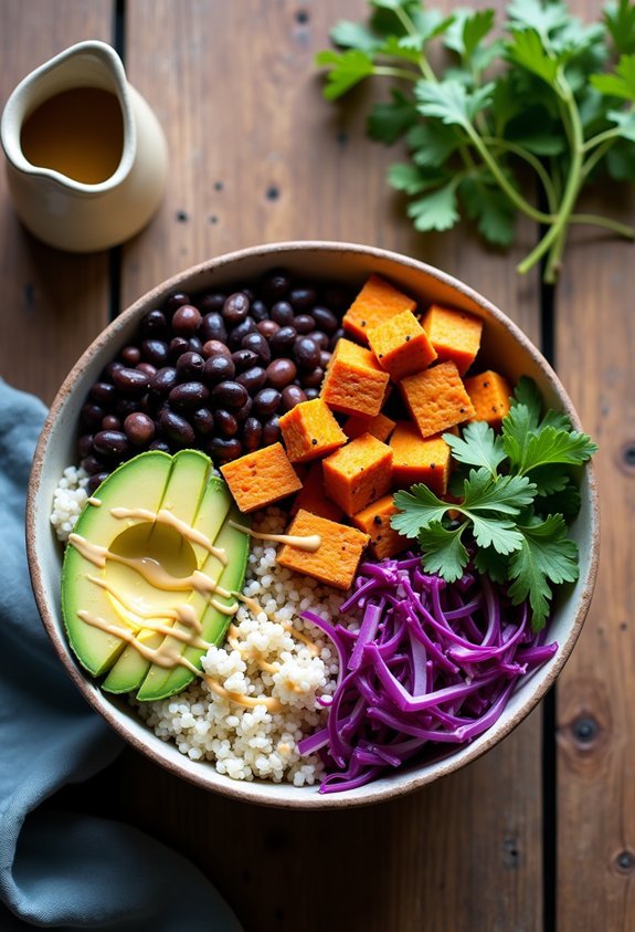 quinoa bean power bowl recipe