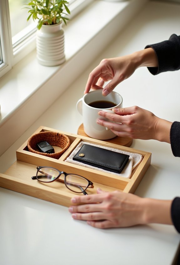 restore calm through organization