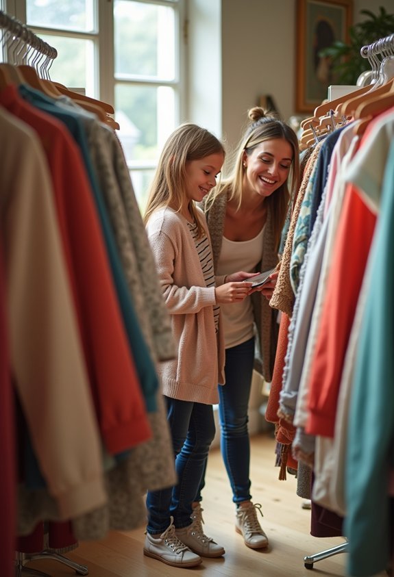 secondhand shopping saves money