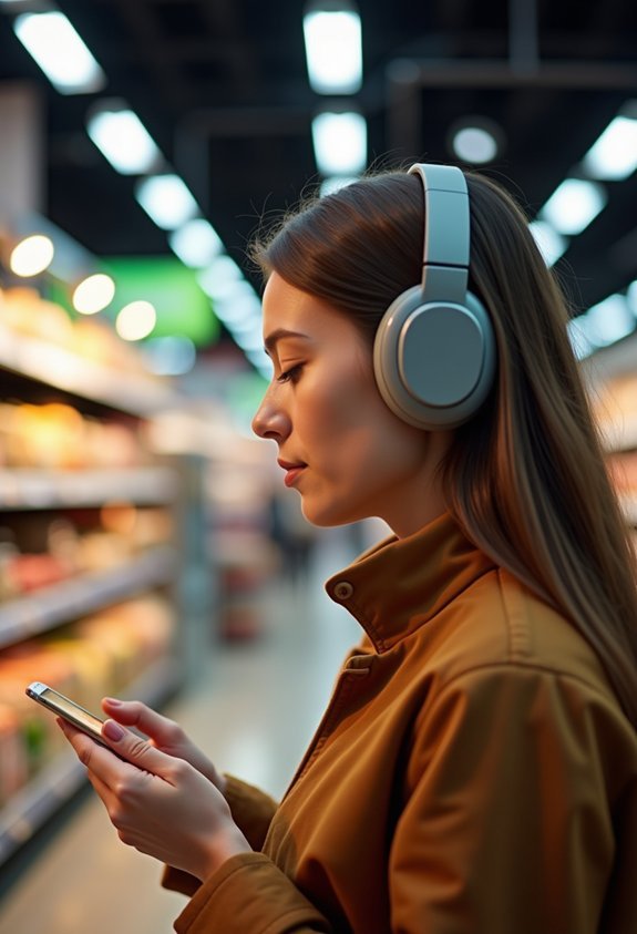 sensory management with headphones