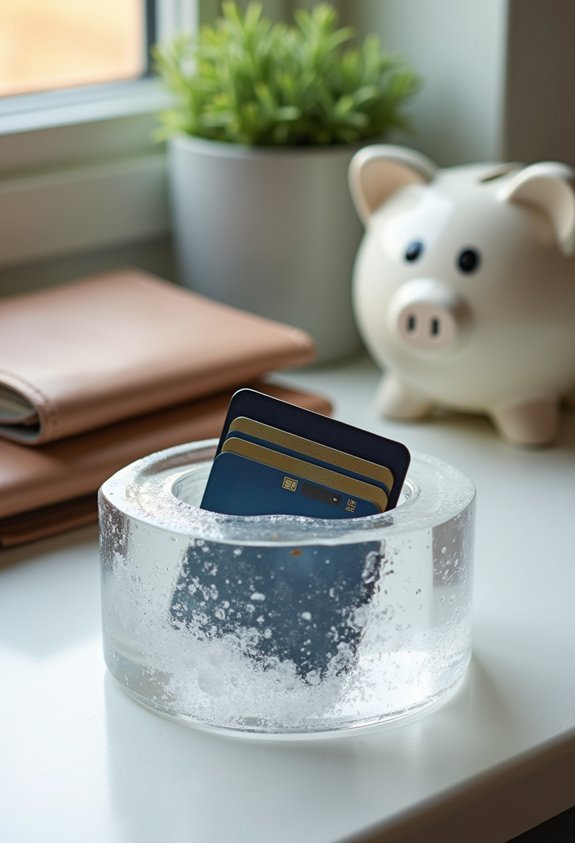 set spending barriers intentionally