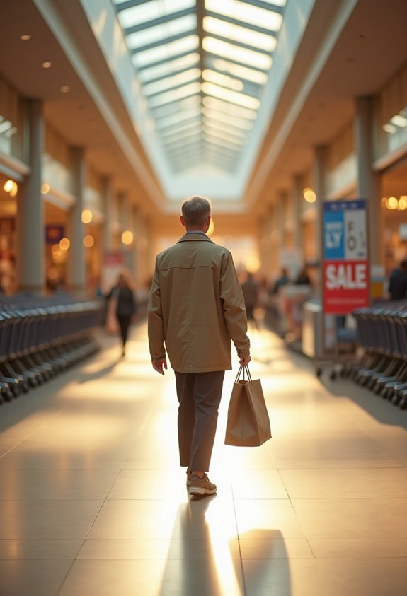 shop strategically to avoid crowds