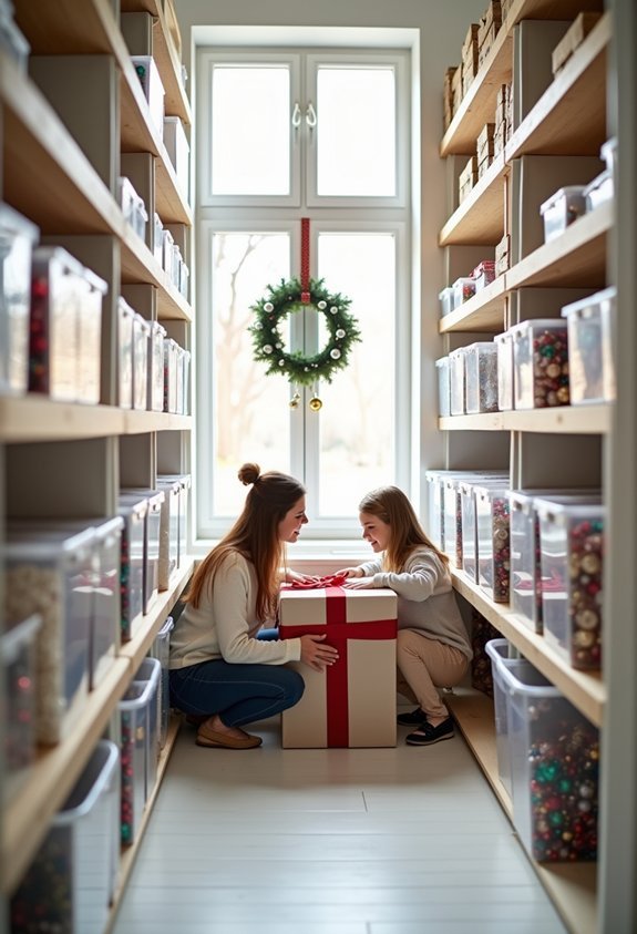 simplify your holiday space