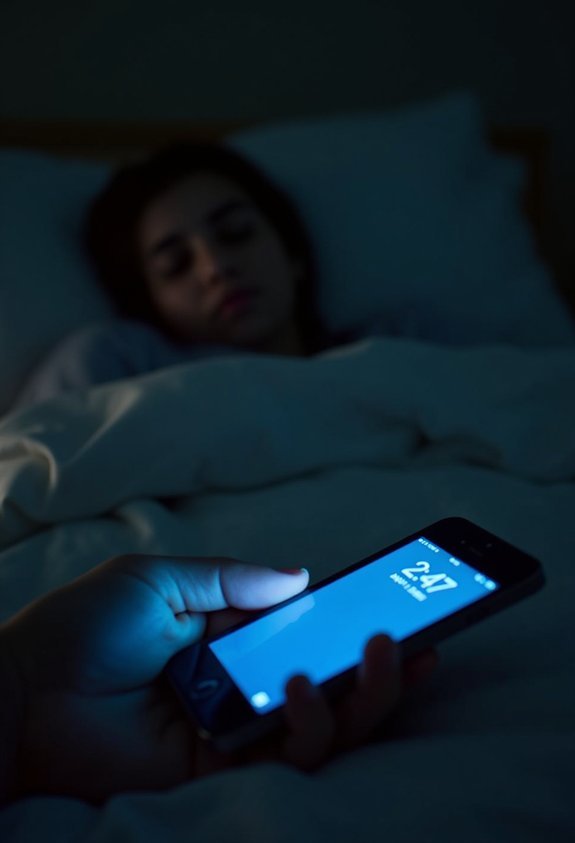 social media steals sleep