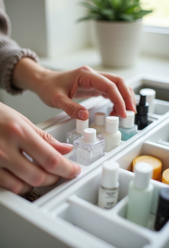 start with low pressure decluttering