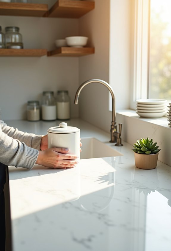 sunday evening kitchen reset