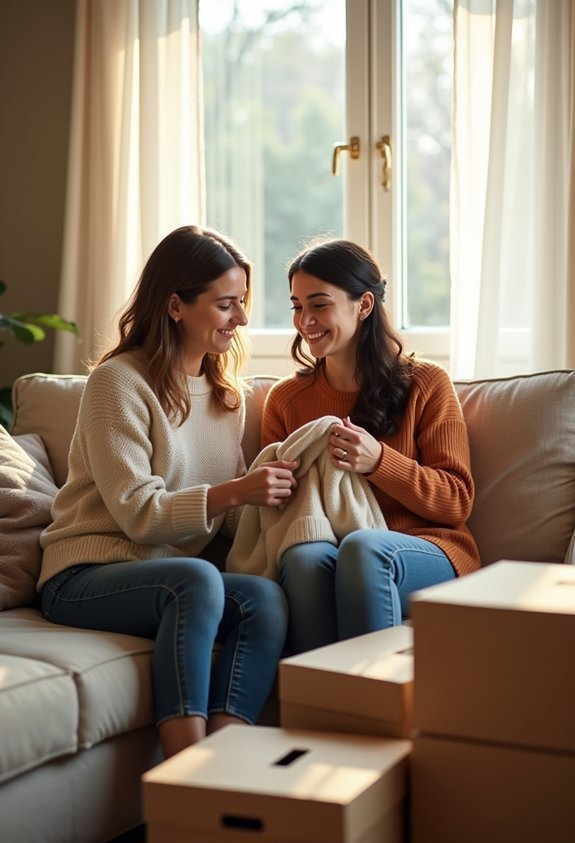 supportive decluttering guidance offered