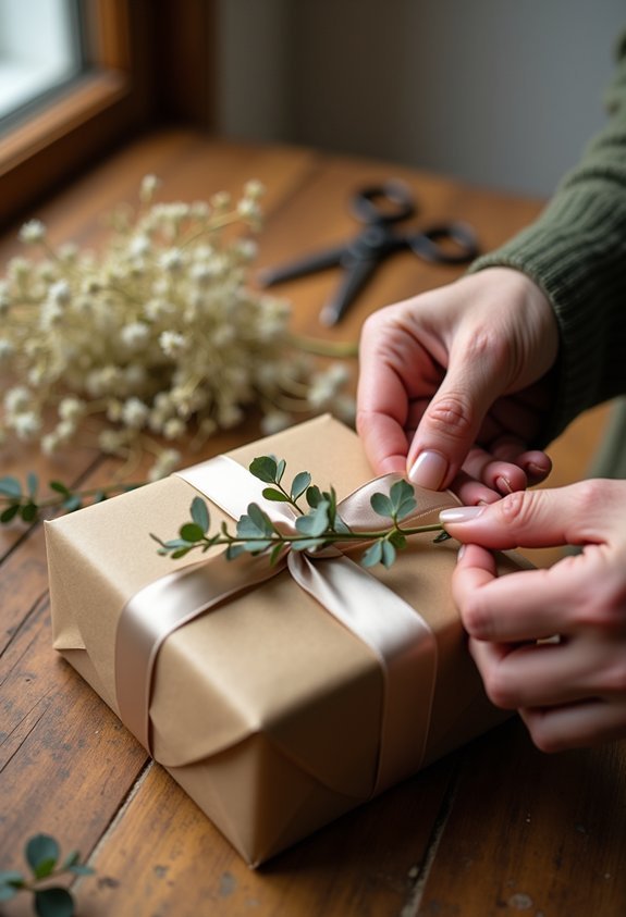 thoughtful wrapping enhances gifts