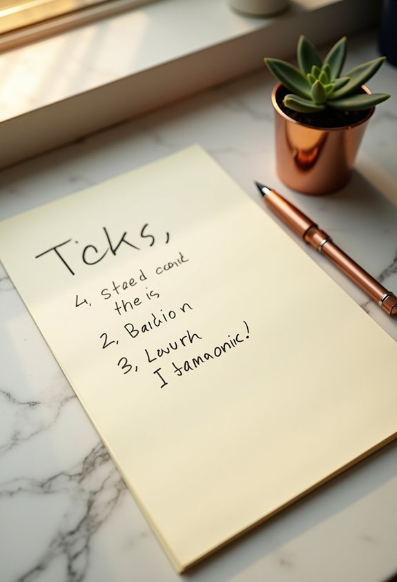 three daily clear priorities