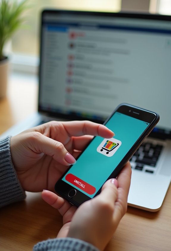 unsubscribe and delete apps