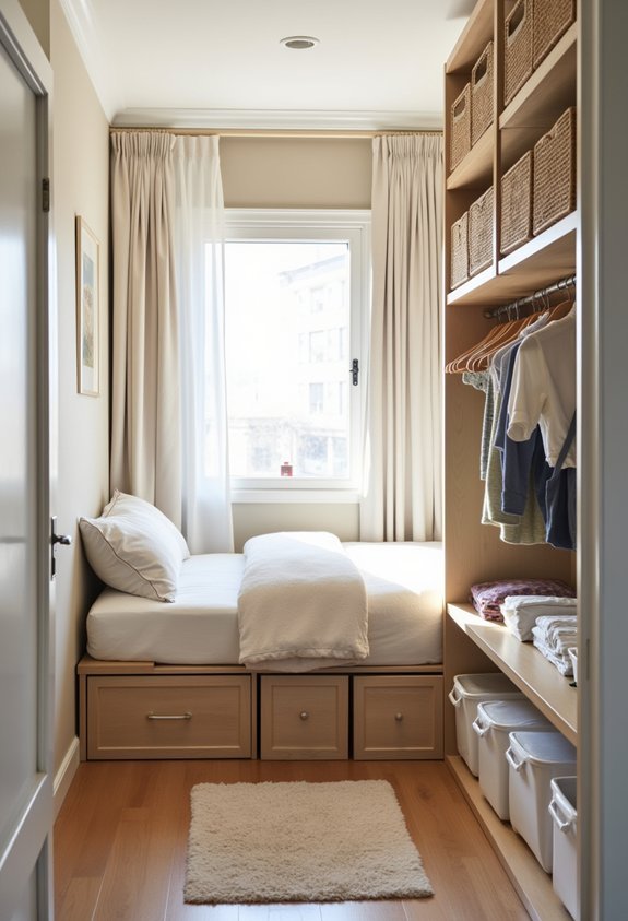 vertical storage and organization