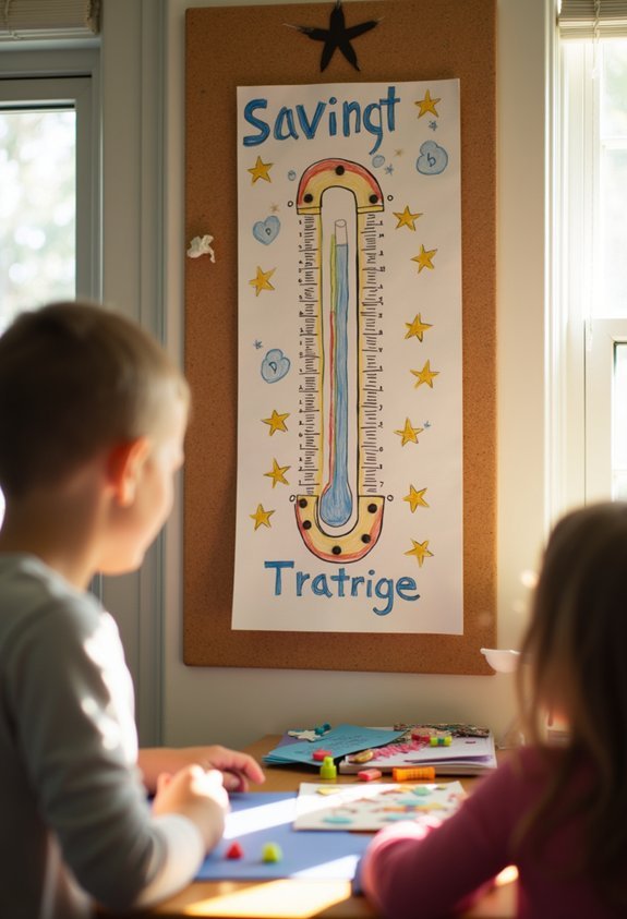 visualize savings progress rewarding