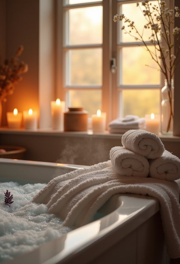 warm bath signals relaxation