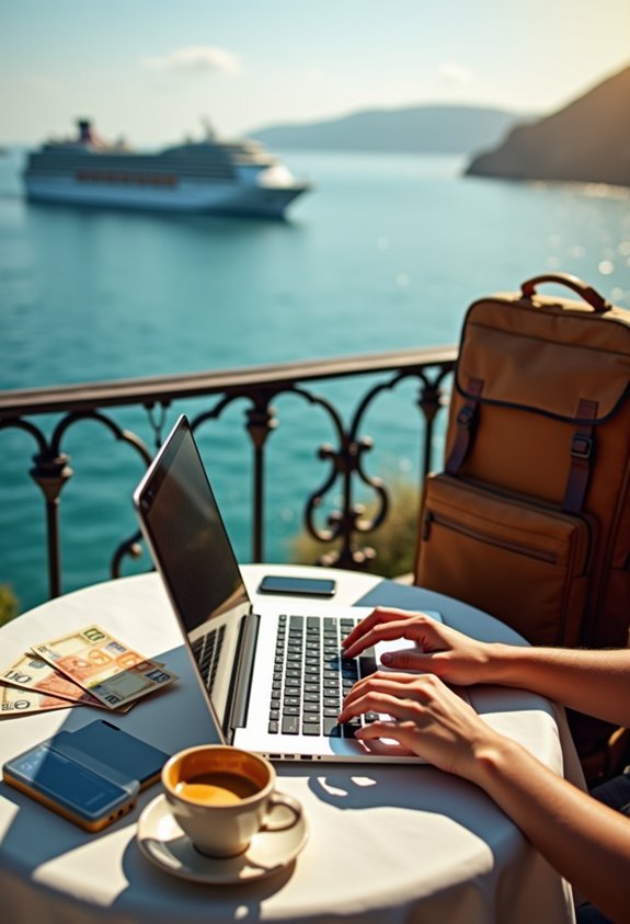 work travel save explore